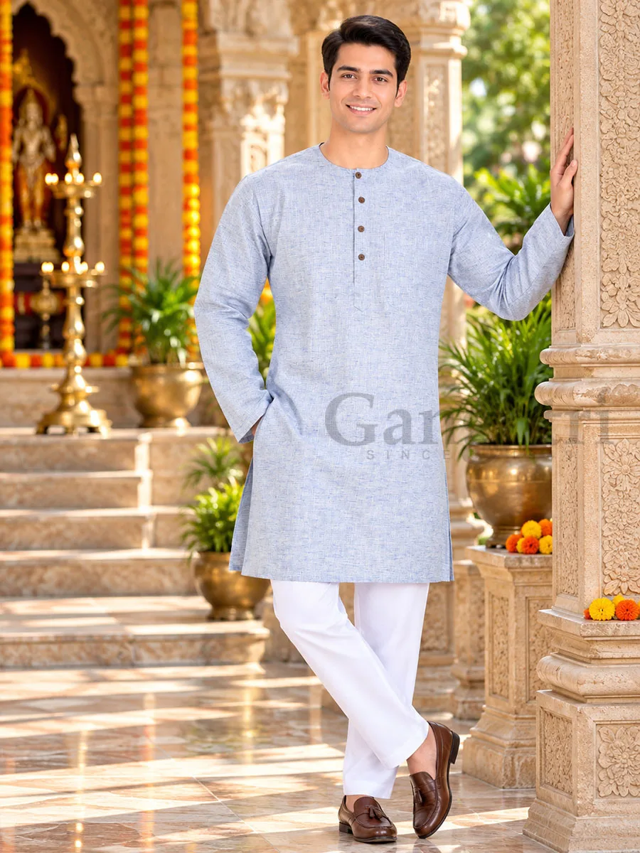 Kurta Cotton Roundneck S