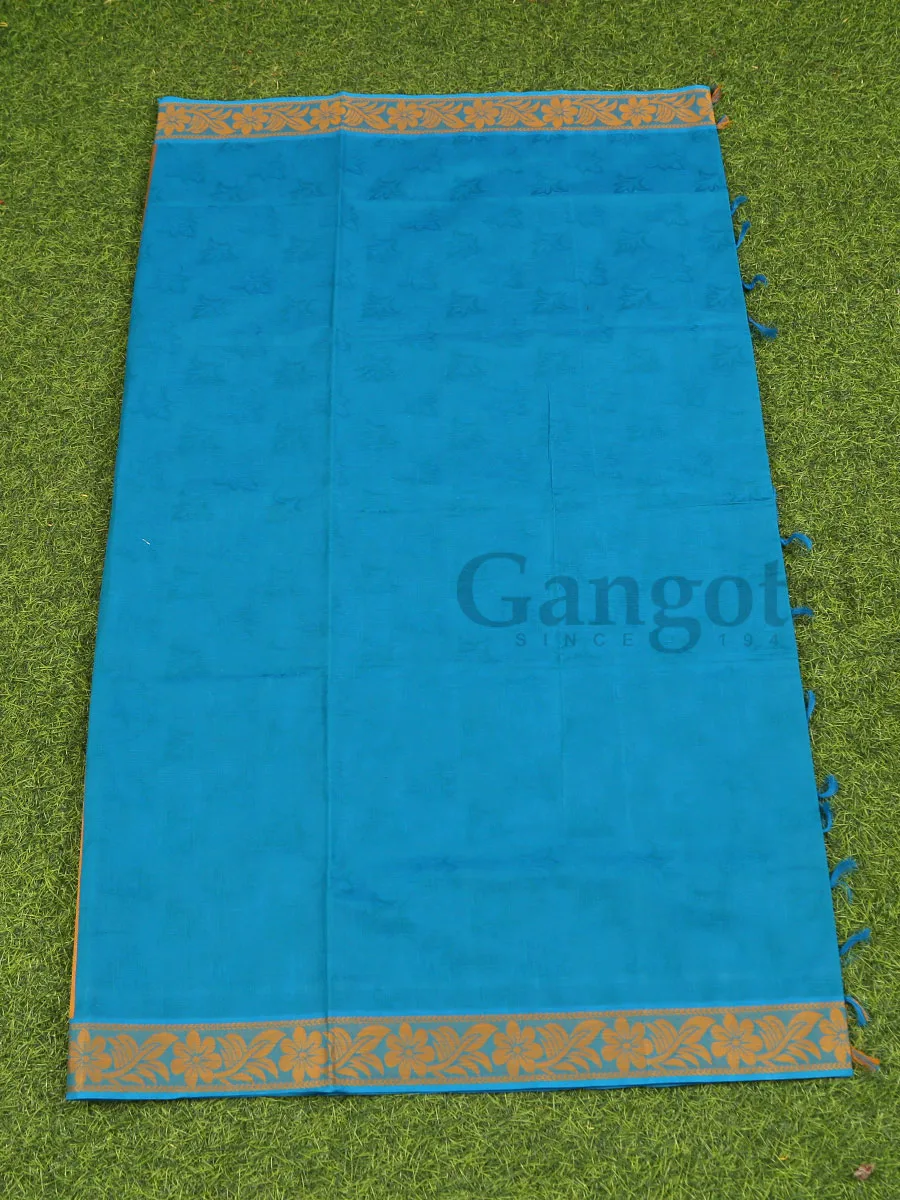 South Indian Cotton Saree - Image 2