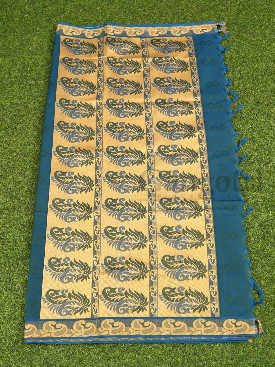 South Indian Cotton Saree - Image 4