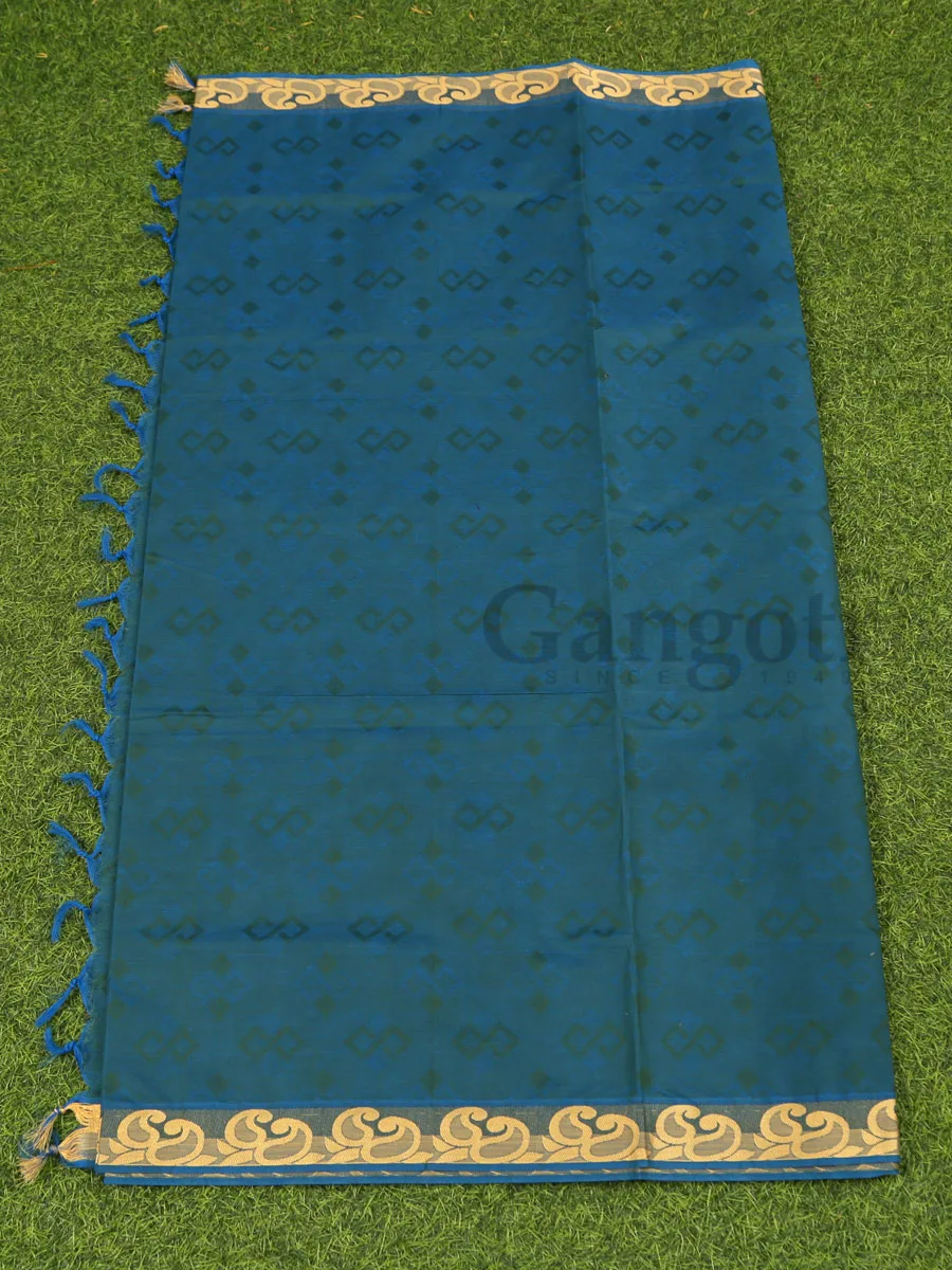 South Indian Cotton Saree - Image 2