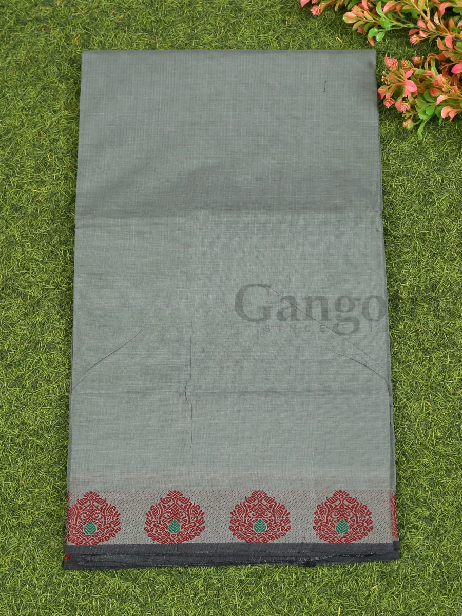 South Indian Cotton Saree - Image 2