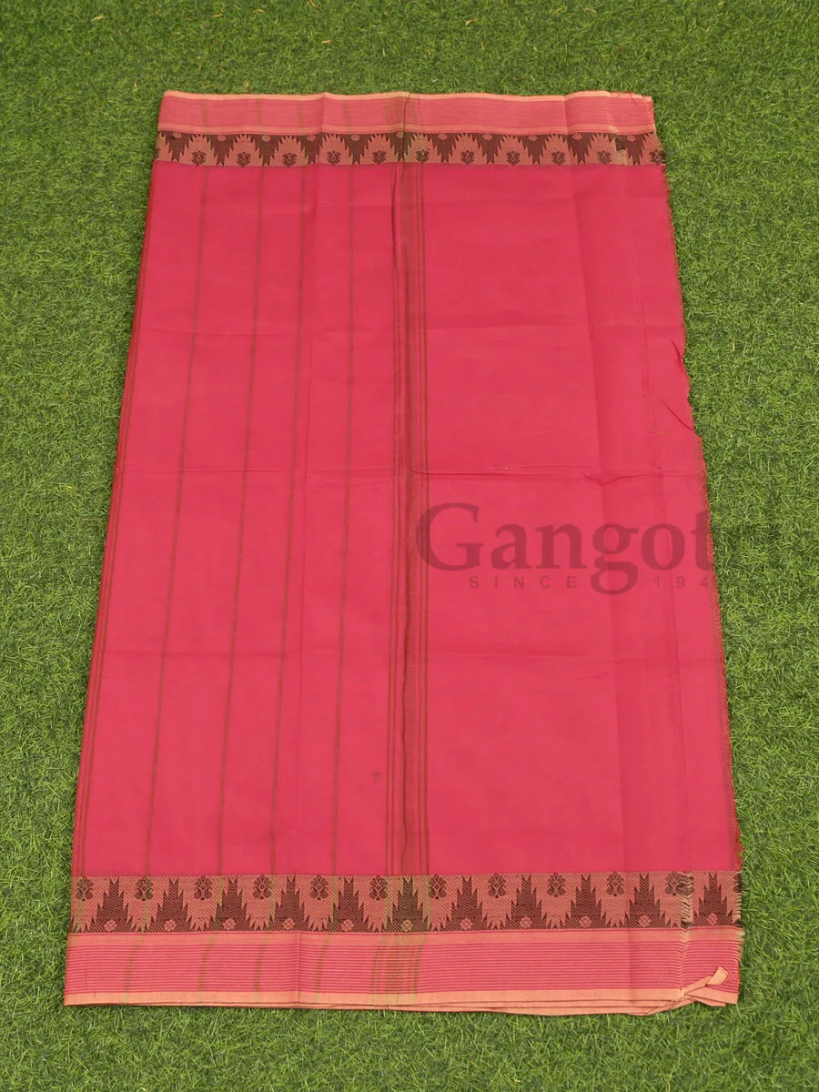 South Indian Cotton Saree - Image 4