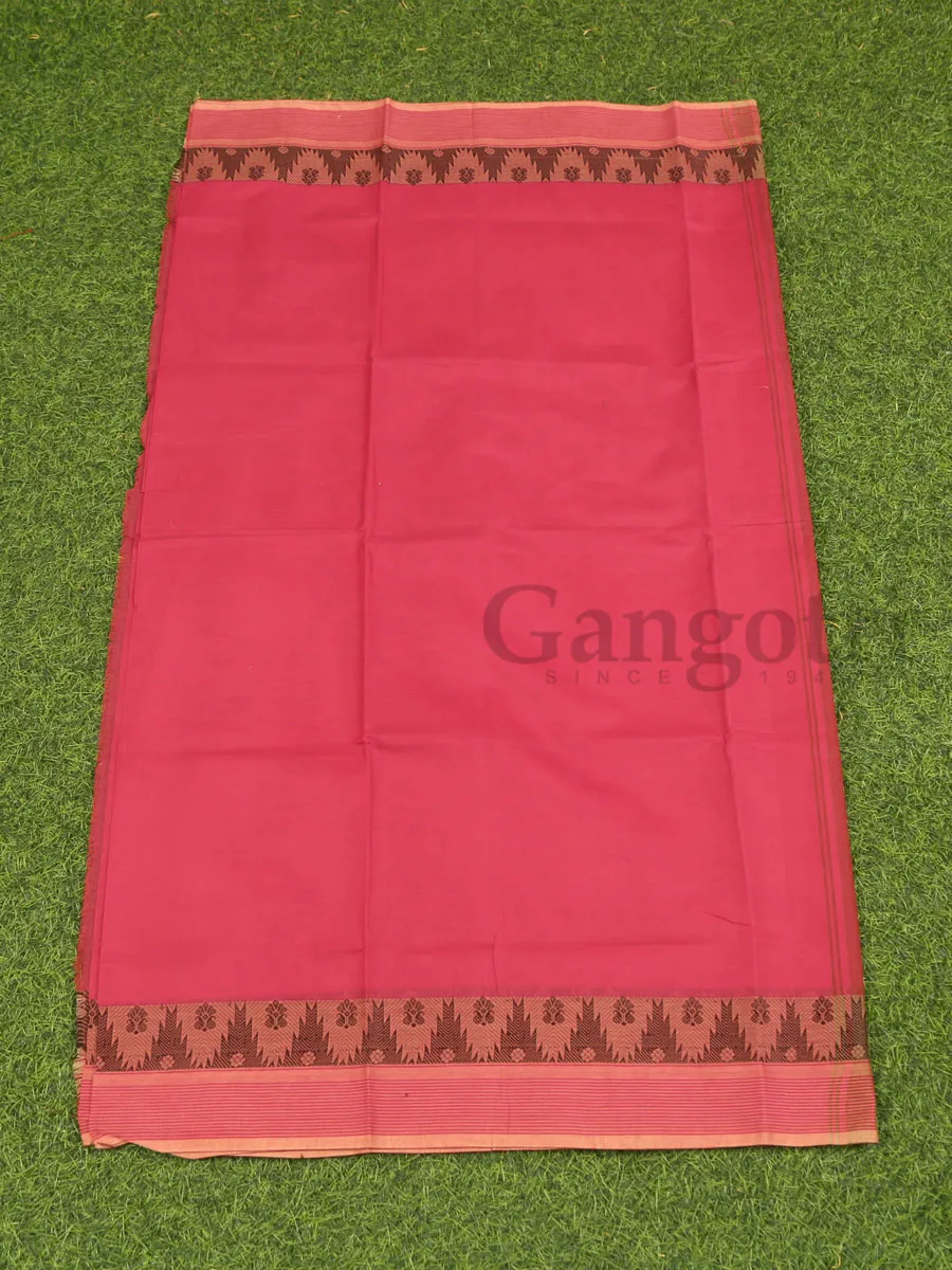South Indian Cotton Saree - Image 3
