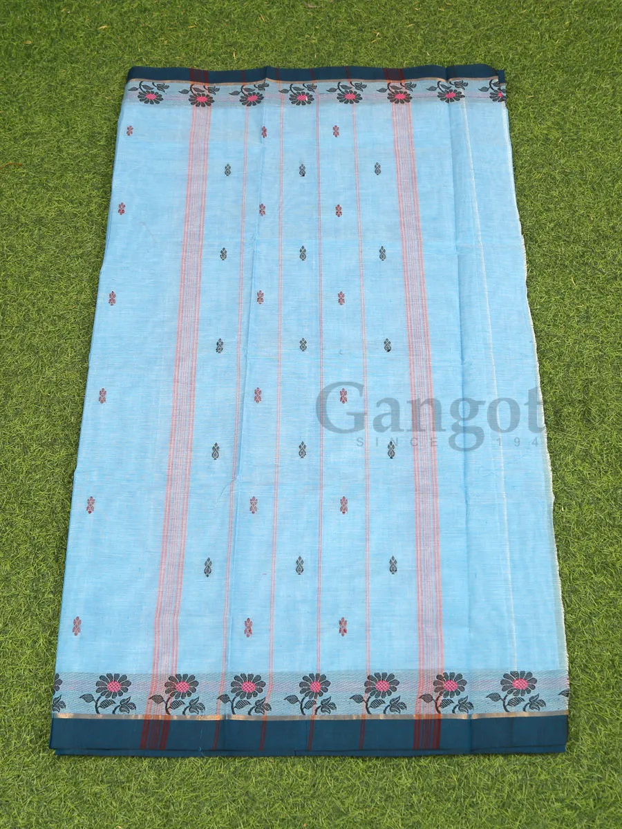 South Indian Cotton Saree - Image 4