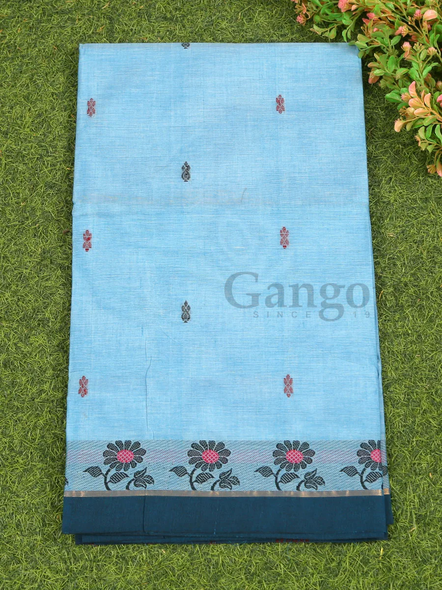 South Indian Cotton Saree - Image 2