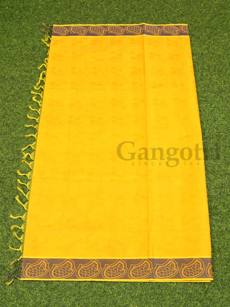 South Indian Cotton Saree - Image 2