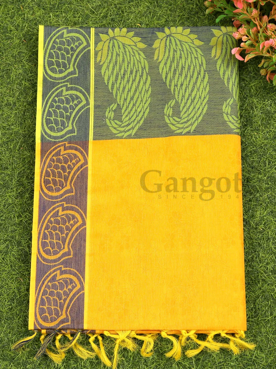 South Indian Cotton Saree - Image 3
