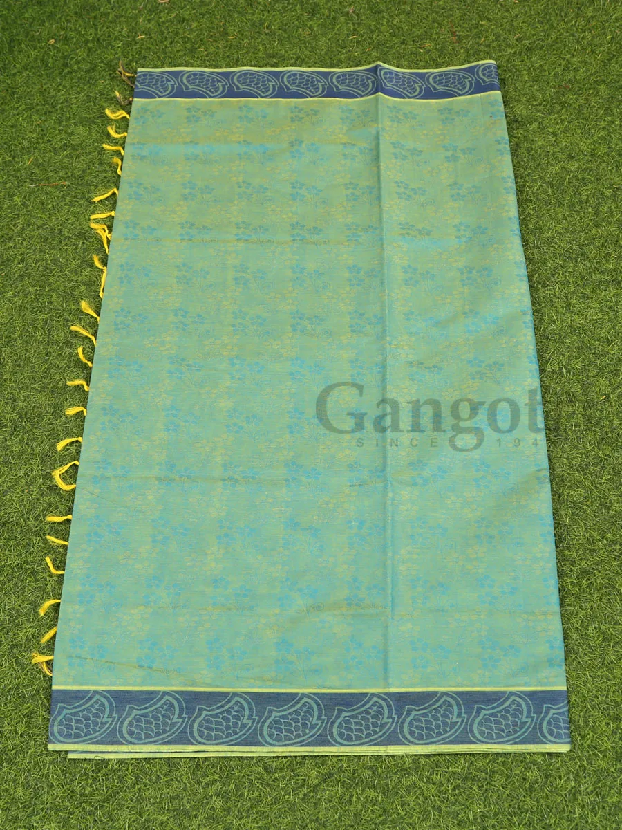 South Indian Cotton Saree - Image 2