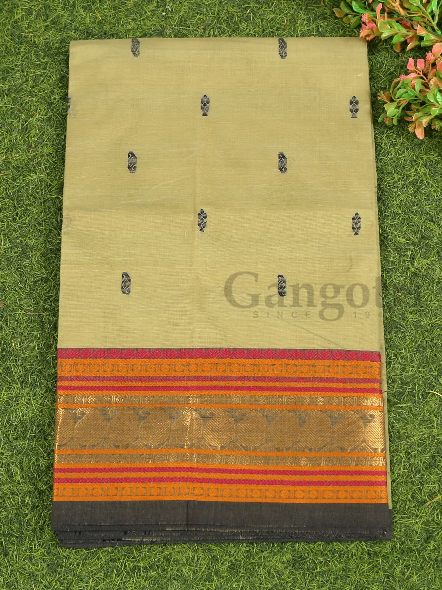 South Indian Cotton Saree - Image 2