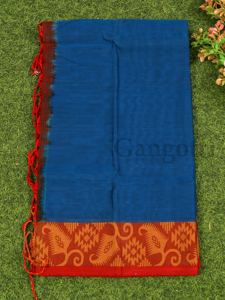 South Indian Cotton Saree - Image 2