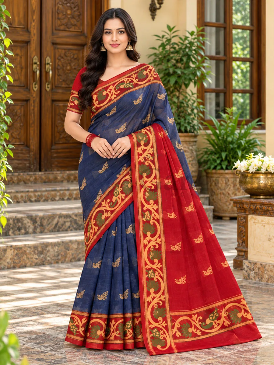 South Indian Cotton Saree