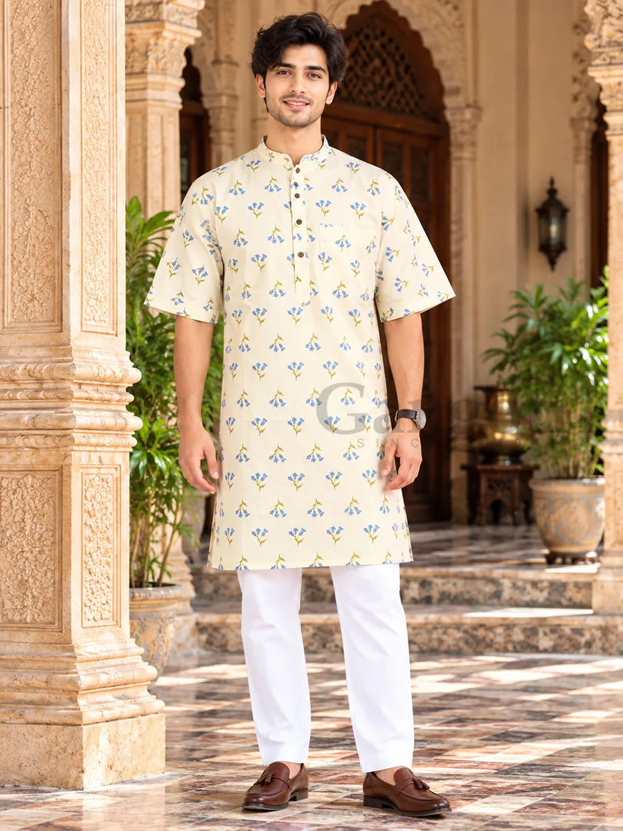 Cotton Kurta Collar 2XL