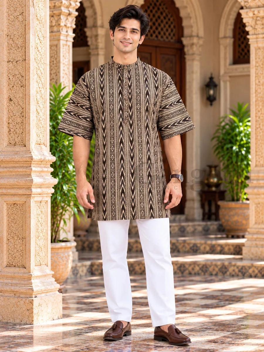 Cotton Kurta Collar 2XL